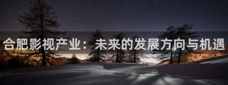 超碰碰碰：合肥影视产业：未来的发展方向与机遇